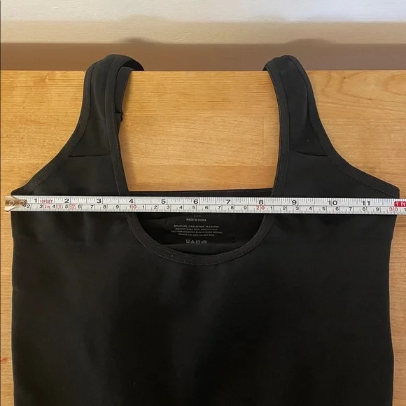 Assets by Spanx black one piece shapewear bodysuit with shorts women’s size 1X - Picture 7 of 13